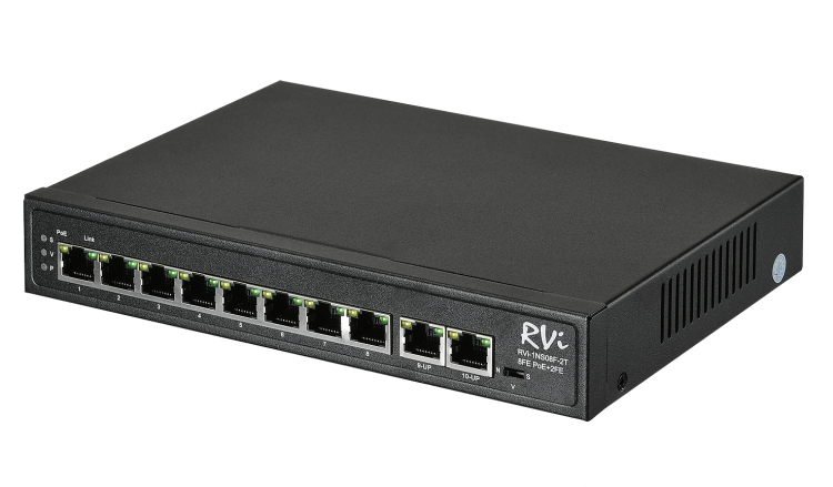 Коммутатор RVi-1NS08F-2T