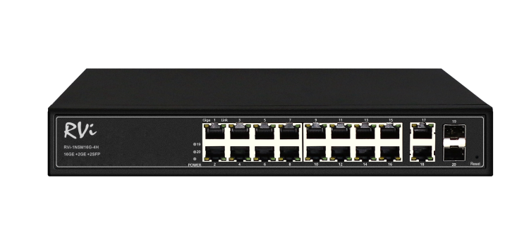 Коммутатор RVi-1NSM16G-4H