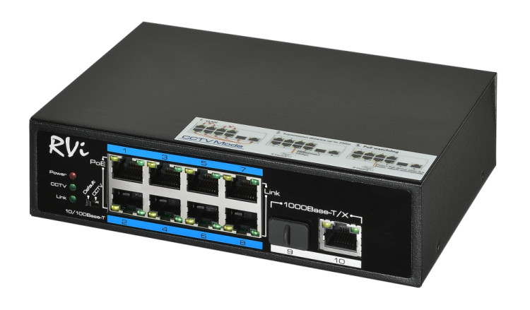 Коммутатор RVi-2NSI08F-2H
