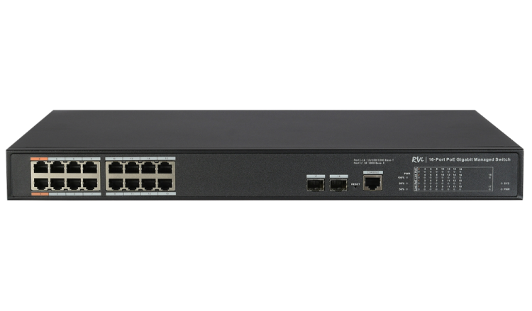 Коммутатор RVi-2NSM16G-2S